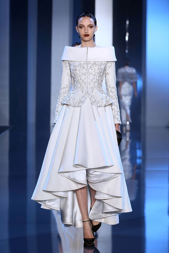 RUNWAY: Ralph and Russo Fall 2014 couture collection dress shoe diagram 